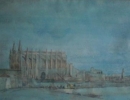 133, Poppe Damave, Kathedraal-Palma, Aquarel