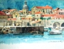 181, Roelof Klein, Dubrovnik-Yougoslavie, Aquarel